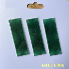 Gạch Thẻ- Gạch Thẻ Men Rạn Xanh Lá