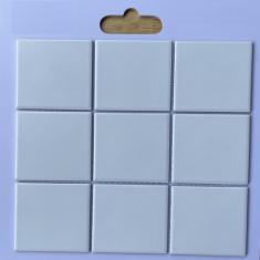 Gạch Mosaic 10x10 Men Mờ Màu Trắng- Gạch Mosaic 10x10 Men Mờ Màu Trắng