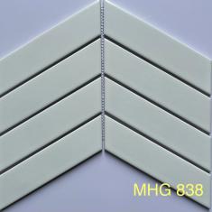 Gạch Mosaic Xương Cá Màu Trắng