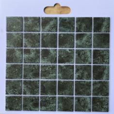 Gạch Mosaic Gốm Sứ Xanh Phục Cổ