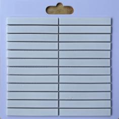 Gạch Mosaic Que Đũa 2201M Màu Trắng