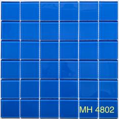 Gạch Mosaic Thủy Tinh MH 4802- Gạch Mosaic Hồ Bơi