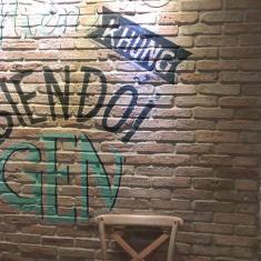 Gạch giả cổ ốp tường