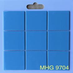 Gạch Mosaic 10x10 Men Bóng Màu Xanh Biển- Gạch Mosaic Ốp Tường