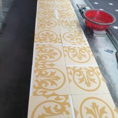 Gạch bông 20x20 hoa văn 1 mẫu -10