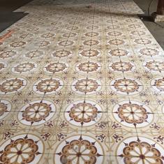 Gạch bông 20x20 hoa văn 1 mẫu 