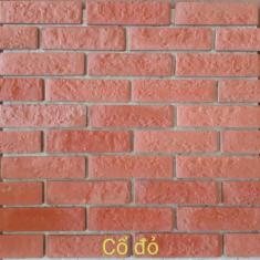 Gạch Thẻ Cổ Ốp Tường Cổ Đỏ