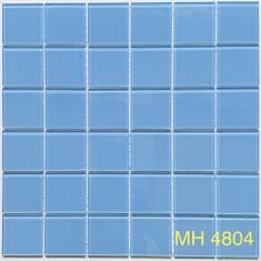 Gạch Mosaic Thủy Tinh MH 4804- Gạch Mosaic Hồ Bơi