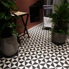 Gạch bông 20x20 hoa văn 1 mẫu 
