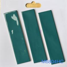 Gạch Thẻ- Gạch Thẻ Gợn Sóng Màu Xanh M6804HC